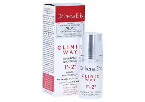 CLINIC WAY Anti-wrinkle 1+2 under eye dermo-cream – PZN 16510772 (PZN 16510772)