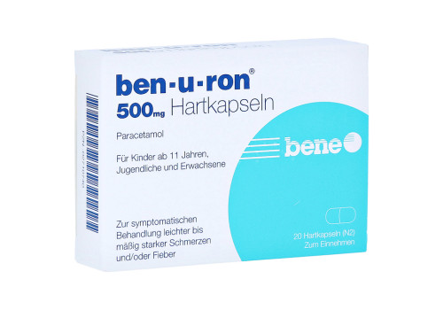 Ben-u-ron 500mg – PZN 2710740 (PZN 2710740)