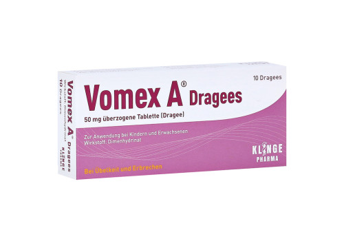 Vomex A Dragees – PZN 11612657 (PZN 11612657)