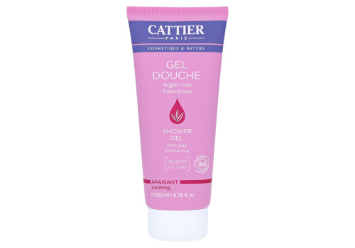 Cattier Pflegendes Duschgel Rosa Heilerde & Palmarosa – PZN 12893173 (PZN 12893173)