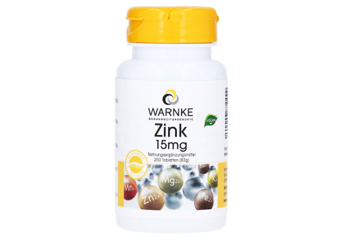 Zink 15 mg Tabletten – PZN 1355194 (PZN 1355194)