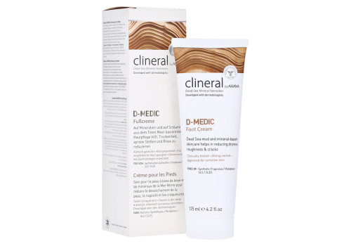 CLINERAL D-MEDIC Foot Cream – PZN 12460095 (PZN 12460095)