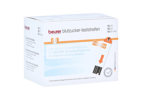 Beurer Gl44/gl50 Teststreifen – PZN 7586931 (PZN 7586931)