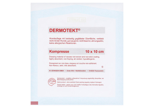 Dermotekt Kompresse V 10x10 cm – PZN 11047743 (PZN 11047743)