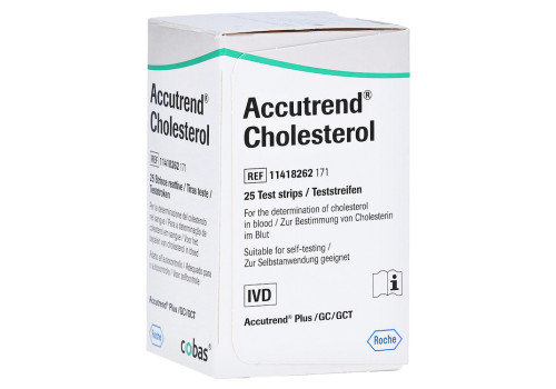 ACCUTREND Cholesterol Teststreifen – PZN 4653182 (PZN 4653182)