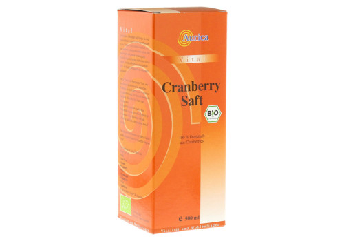 CRANBERRY 100% Direktsaft Bio – PZN 5463058 (PZN 5463058)