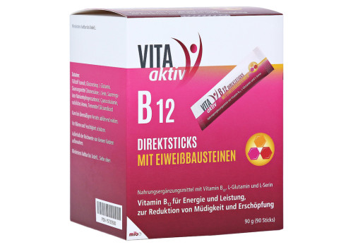 VITA AKTIV B12 Direktsticks mit Eiweißbausteinen – PZN 15735500 (PZN 15735500)