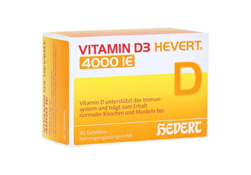 Vitamin D3 Hevert 4.000 I.E. Tabletten – PZN 11295470 (PZN 11295470)