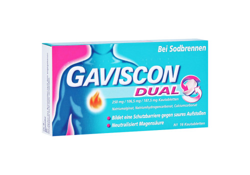 Gaviscon Dual Kautabletten – PZN 4363716 (PZN 4363716)