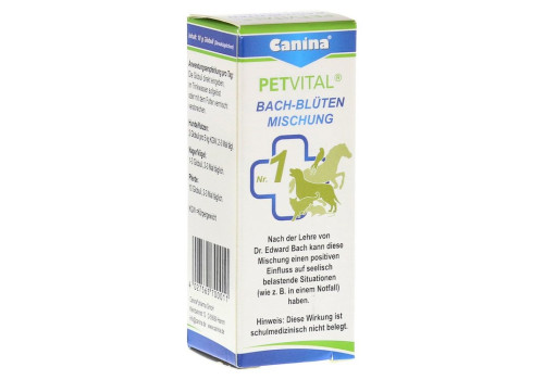 PETVITAL Bachblüten Nr.1 Globuli vet. – PZN 10528535 (PZN 10528535)