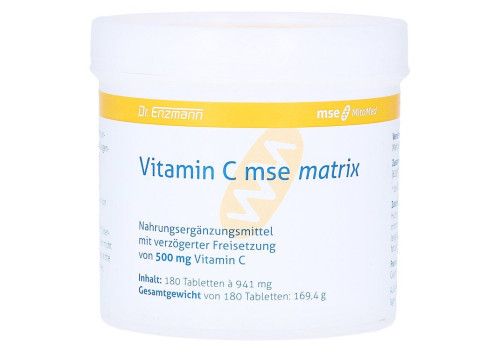 VITAMIN C MSE Matrix Tabletten – PZN 1046599 (PZN 1046599)