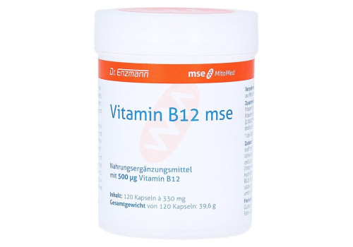 VITAMIN B12 MSE Kapseln – PZN 9536328 (PZN 9536328)