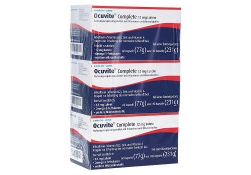 Ocuvite Complete 12 mg Lutein Kapseln – PZN 4871542 (PZN 4871542)