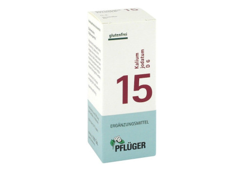 BIOCHEMIE Pflüger 15 Kalium jodatum D 6 Tabletten – PZN 6321490 (PZN 6321490)