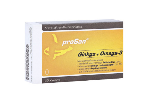 PROSAN Ginkgo+Omega-3 Kapseln – PZN 8846883 (PZN 8846883)