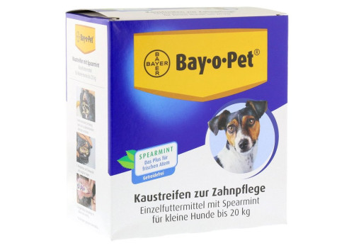 BAY O PET Zahnpfl.Kaustreif.Spearmint f.kl.Hunde – PZN 679635 (PZN 679635)