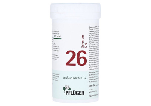 BIOCHEMIE Pflüger 26 Selenium D 6 Tabletten – PZN 5919251 (PZN 5919251)