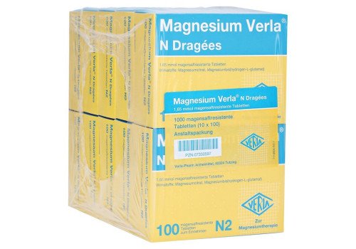 Magnesium Verla N Dragees – PZN 7330597 (PZN 7330597)