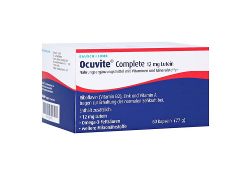 Ocuvite Complete 12 mg Lutein Kapseln – PZN 4871513 (PZN 4871513)