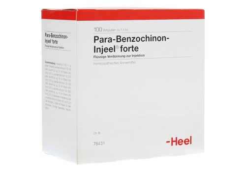 PARA BENZOCHINON Injeel forte Ampullen – PZN 1804798 (PZN 1804798)