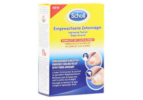 SCHOLL Eingewachsene Zehennägel Clips & Spray – PZN 12644197 (PZN 12644197)