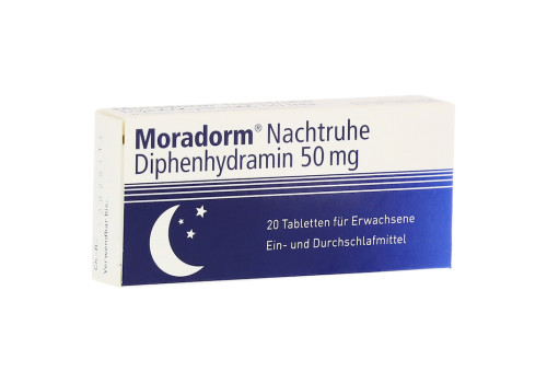 Moradorm Nachtruhe Diphenhydramin 50mg – PZN 10946126 (PZN 10946126)