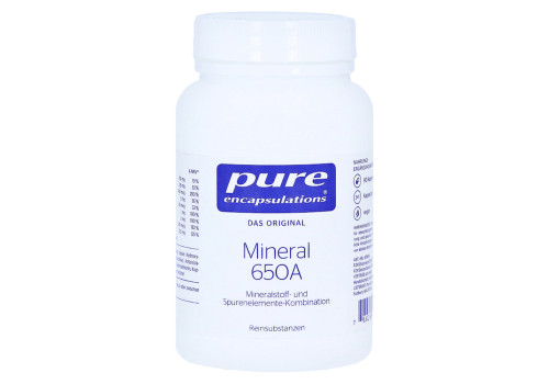 PURE ENCAPSULATIONS Mineral 650A Kapseln – PZN 5132427 (PZN 5132427)