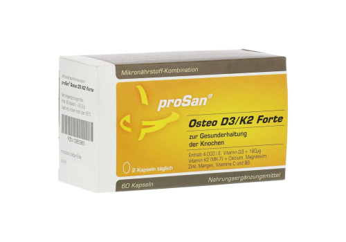 PROSAN Osteo D3/K2 Forte Kapseln – PZN 12855965 (PZN 12855965)