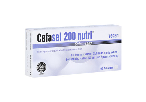 Cefasel 200 Nutri Selen-Tabs – PZN 10549224 (PZN 10549224)