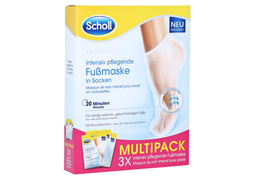 SCHOLL intensiv pflegende Fußmaske in Socken – PZN 16388006 (PZN 16388006)