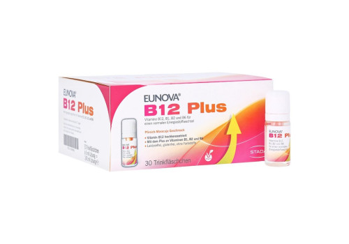 Eunova B12 Plus Lösung zum Einnehmen + gratis EUNOVA B12 Probe – PZN 14299942 (PZN 14299942)