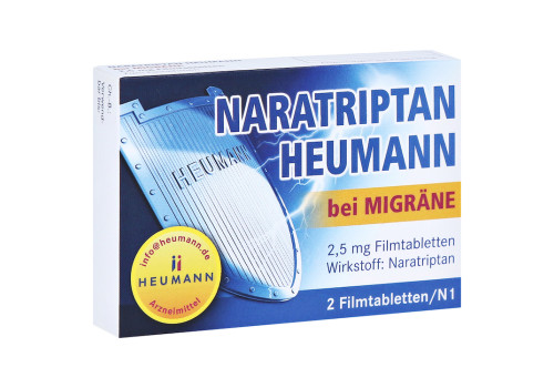 Naratriptan Heumann bei Migräne 2,5mg – PZN 9542263 (PZN 9542263)