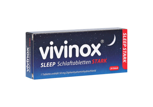 Vivinox Sleep Schlaftabletten stark – PZN 2083906 (PZN 2083906)