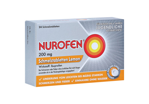 Nurofen 200 mg Schmelztabletten Lemon – PZN 11550548 (PZN 11550548)