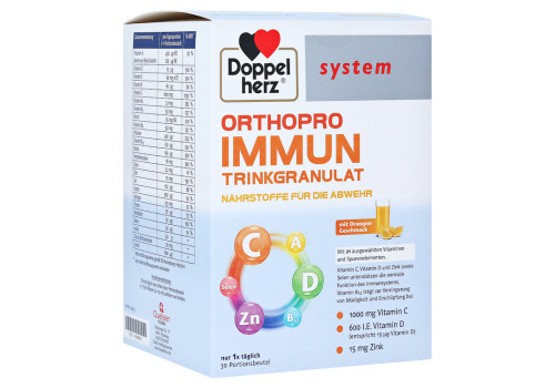 DOPPELHERZ Orthopro Immun Trinkgranulat system – PZN 16699947 (PZN 16699947)