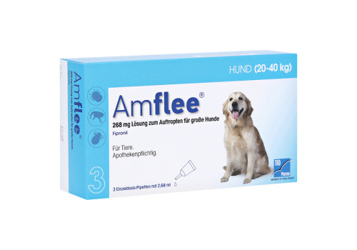 AMFLEE 268 mg Spot-on Lsg.f.große Hunde 20-40kg – PZN 11099846 (PZN 11099846)