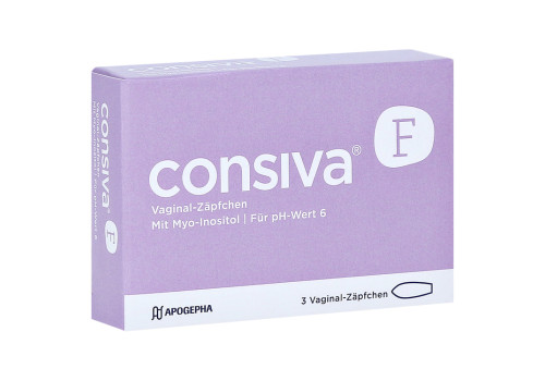 CONSIVA F Vaginal-Zäpfchen – PZN 16509243 (PZN 16509243)