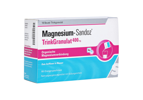 MAGNESIUM SANDOZ Trinkgranulat 400 mg Beutel – PZN 14210089 (PZN 14210089)