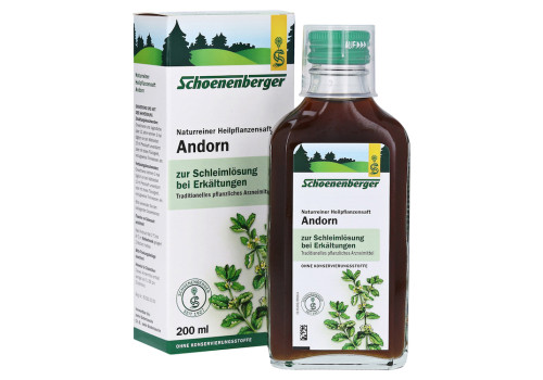 Andorn naturreiner Heilpflanzensaft Schoenenberger – PZN 2640583 (PZN 2640583)