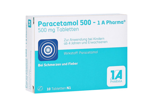 Paracetamol 500-1A Pharma – PZN 2481570 (PZN 2481570)