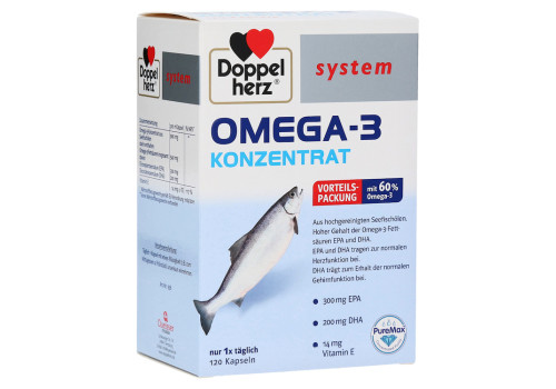 Doppelherz system Omega-3 Konzentrat – PZN 7625016 (PZN 7625016)