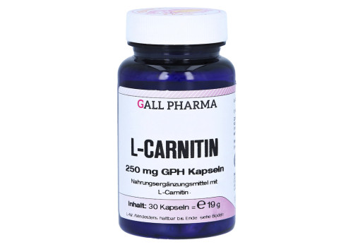 L-CARNITIN 250 mg Kapseln – PZN 1290460 (PZN 1290460)