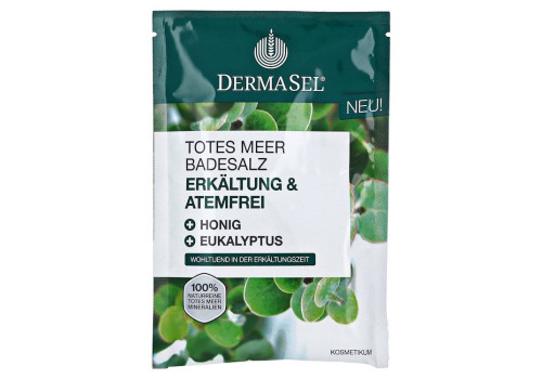 DERMASEL Totes Meer Badesalz Erkältung & Atemfrei – PZN 13700785 (PZN 13700785)