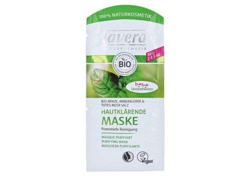 LAVERA hautklärende Maske Minze 4sprachig – PZN 12657515 (PZN 12657515)