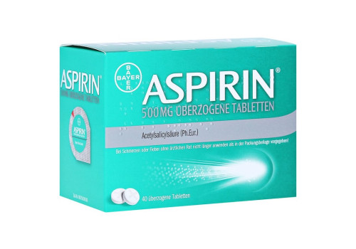 Aspirin 500mg – PZN 10203626 (PZN 10203626)