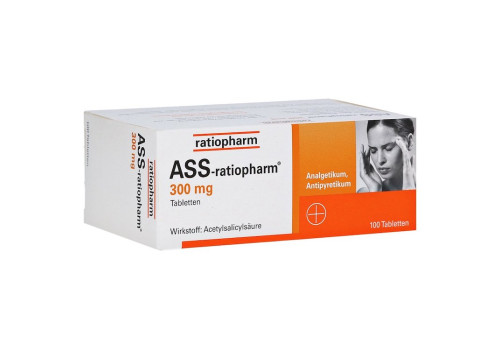 ASS-ratiopharm 300mg – PZN 3372469 (PZN 3372469)