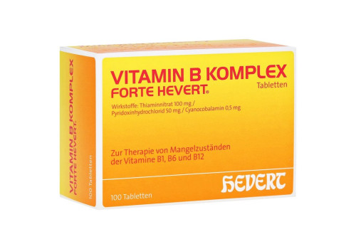 Vitamin B Komplex forte Hevert Tabletten – PZN 5003931 (PZN 5003931)