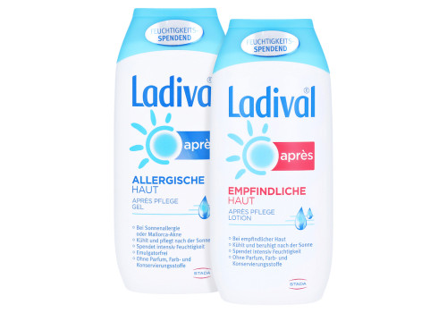 Ladival Allergische Haut Apres Gel + gratis Ladival Empfindliche Haut Apres Lotion 200 ml – PZN 3374356 (PZN 3374356)