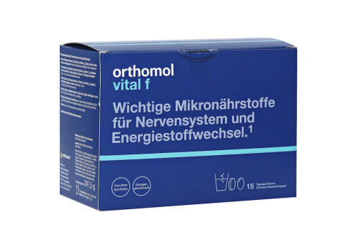 Orthomol Vital f Granulat/Tablette/Kapsel Orange – PZN 1319637 (PZN 1319637)