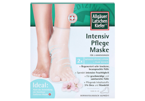 ALLGÄUER LATSCHENK. Intensiv Pflege Maske f.Füße – PZN 16140111 (PZN 16140111)